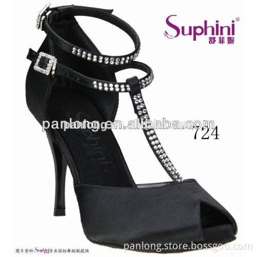 Leather high heel tango dress shoes ,woman dress party shoes/evening shoes